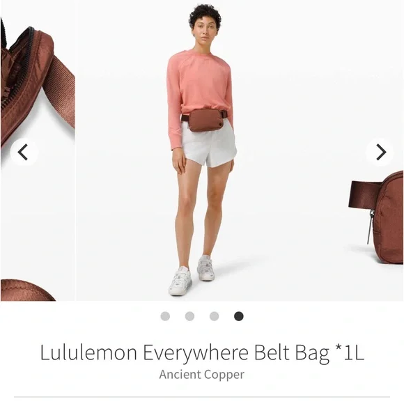 Lululemon OG everywhere belt bag 1L ANCIENT COPPER Lululemon OG everywhere belt bag 1L ANCIENT COPPER